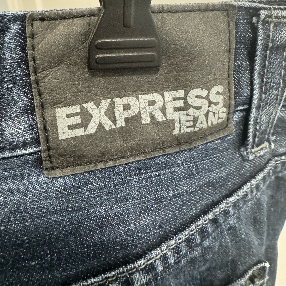 Men’s Express Loose Fit straight Leg Jeans 36x34